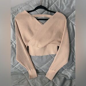 Forever 21 Off the shoulder ribbed sweater